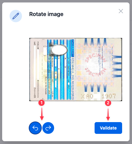 Rotate an image